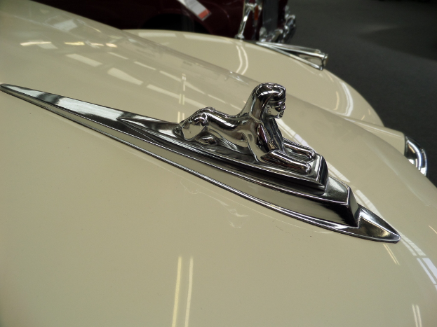 Autologos auf der Front verschiedener Autos angezeigt